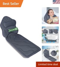 Full Body Bath Pillow for Tub-Extra Thick Bathtub Pillow with Head  Neck Sup...