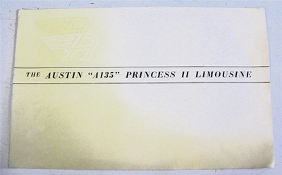AUSTIN A135 Princess II Limousine Car Sales Brochure LF c1950 #PT 267/H