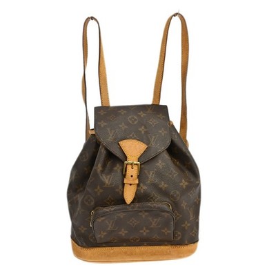 Best05 LOUIS VUITTON MONTSOURIS MM BACKPACK BAG MONOGRAM M51136 SP0090 RQ01804