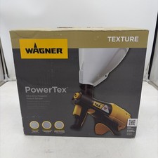 Wagner Power Tex Texture Paint Sprayer 0520000 Brand New 3 Patterns Wagner Power Tex Texture Paint Sprayer 0520000 Brand New 3 Patterns