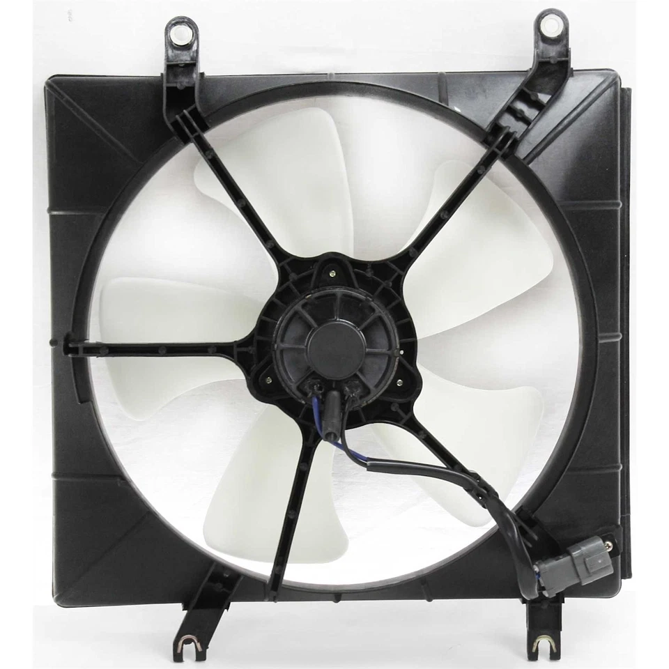 Ventilador de refrigeración del radiador y ventilador condensador de aire acondicionado para Honda Accord 1994-1997 Foto 3 de 4