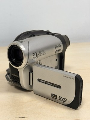 Untested SONY Handycam DCR-DVD92E PAL DVD Camcorder Carl Zeiss