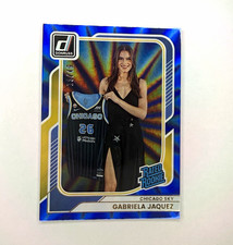 2026 Donruss Gabriela Jaquez #90 Blue Laser /49 Rated Rookie RC Chicago Sky