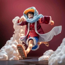 SHF ONE PIECE Luffy, Donghai Luffy, Alabastan, cape,cloth clothes,desert clothes