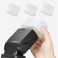 Flash Diffuser for Speedlight [3-Pack], Compatible with Canon 560 565EX... 