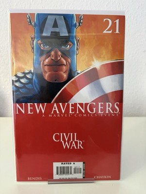 The New Avengers #21 Marvel Comic US Heft bagged and Boarded