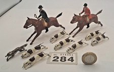 Britains 54mm hollow-cast farm hunt figures : Set 9651 The chase/Full Cry