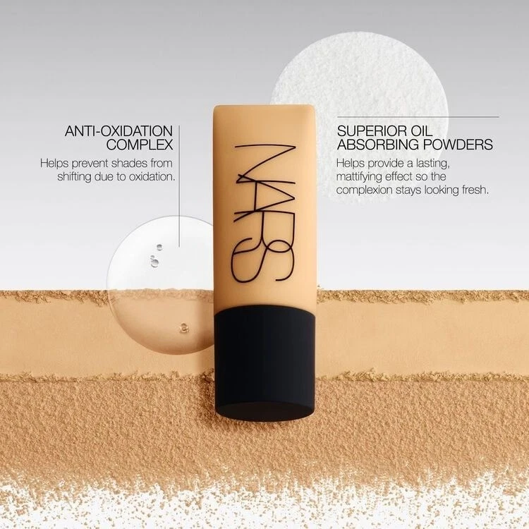 Nars Soft Matte Complete Foundation Medium to Full Coverage Deep 4 Namibia NEW - Image 4 of 4