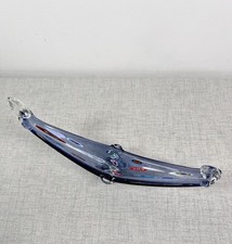 POSACENERE GONDOLA IN VETRO DI MURANO CON MURRINE VINTAGE SOUVENIR PORTACENERE