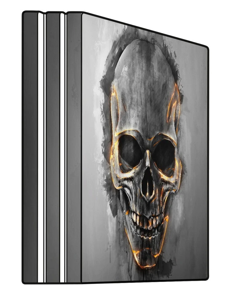 Speedlink Design-Skin Totenkopf Folie Aufkleber Sticker Vinyl für Sony PS4 PRO - Bild 4 von 4