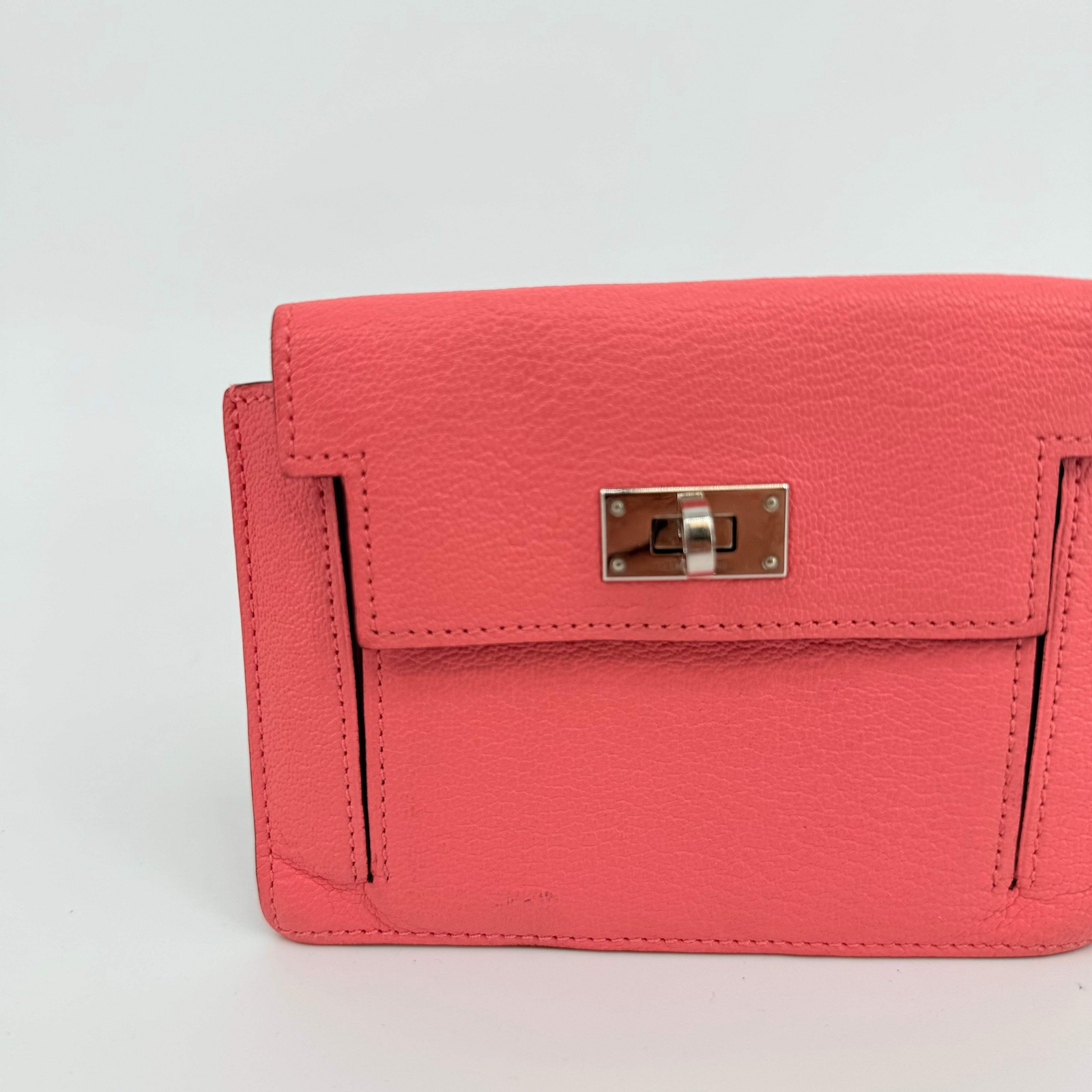 Hermès Kelly Pocket Compact Wallet in Chevre Mysore leather image 2
