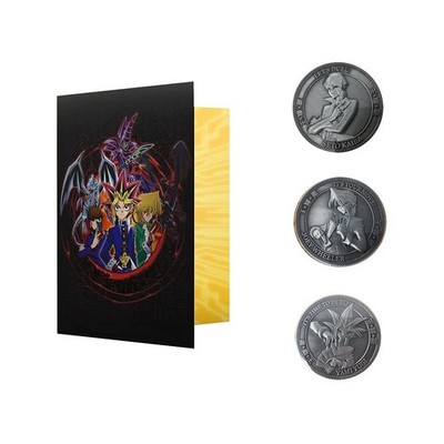 Yu-Gi-Oh! - Limited Edition Coin Album With 3 Coins LTDED NEU