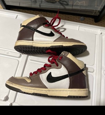 Nike Dunk Pro SB High Ferris Bueller 305050-201 Leopard Rare Premium 2008 Sz 7.5