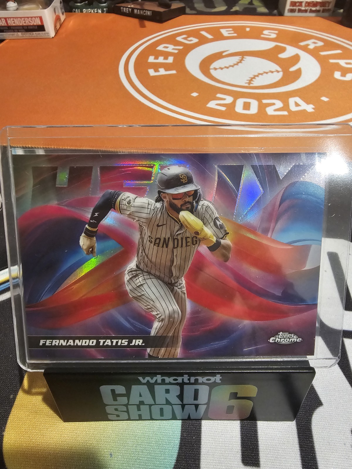 2025 Topps Chrome Update #HX-17 Fernando Tatis Jr Helix SSP Case Hit