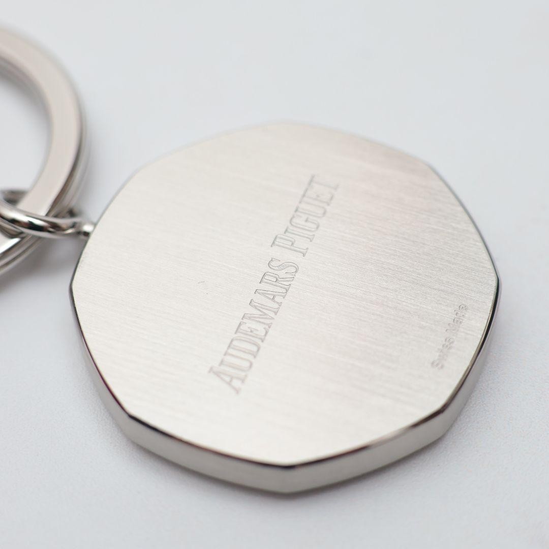Engraved: Audemars Piguet Royal Oak Keychain with original box novelty item NEW image 9