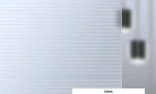 Etched Glass Sheets - 89" x 127" x 1/4" - Linea
