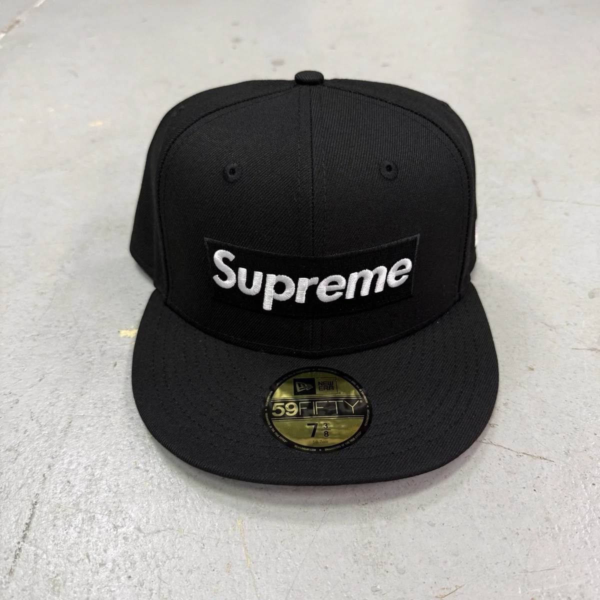 Supreme キャップ 黒 7 3/8 Supreme Men's Black 7 3/8 Size for sale | eBay
