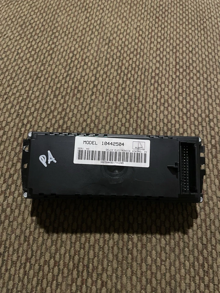 Oldsmobile Intrigue 1998-2002 control de clima temperatura calentador de aire acondicionado 10442504 OEM Foto 3 de 3