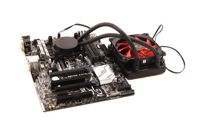 ASUS PRIME Z270-K LGA 1151 DDDR4 Motherboard W/Liquid Cooler P/N: PRIME-Z270-K