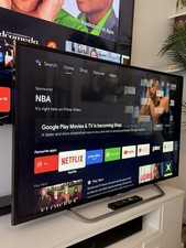 49” 4K ULTRA HD HDR SONY BRAVIA ANDROID SMART TV (Delivery Available)