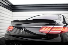 Heck Spoiler Aufsatz Abrisskante 3D passend für Mercedes S Coupe AMG-Line C217 F Heck Spoiler Aufsatz Abrisskante 3D passend für Mercedes S Coupe AMG-Line C217 F