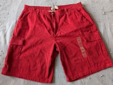 Short cargo rouge homme neuf Gentleman Farmer - Style streetwear tendance taille