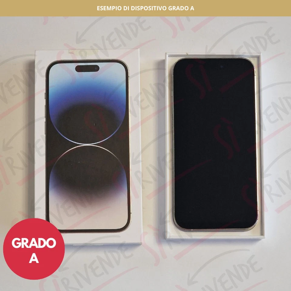 APPLE IPHONE 14 256GB ROSSO CON BATTERIA 83%. PRODOTTO VERIFICATO DI GRADO A - Immagine 3 di 4