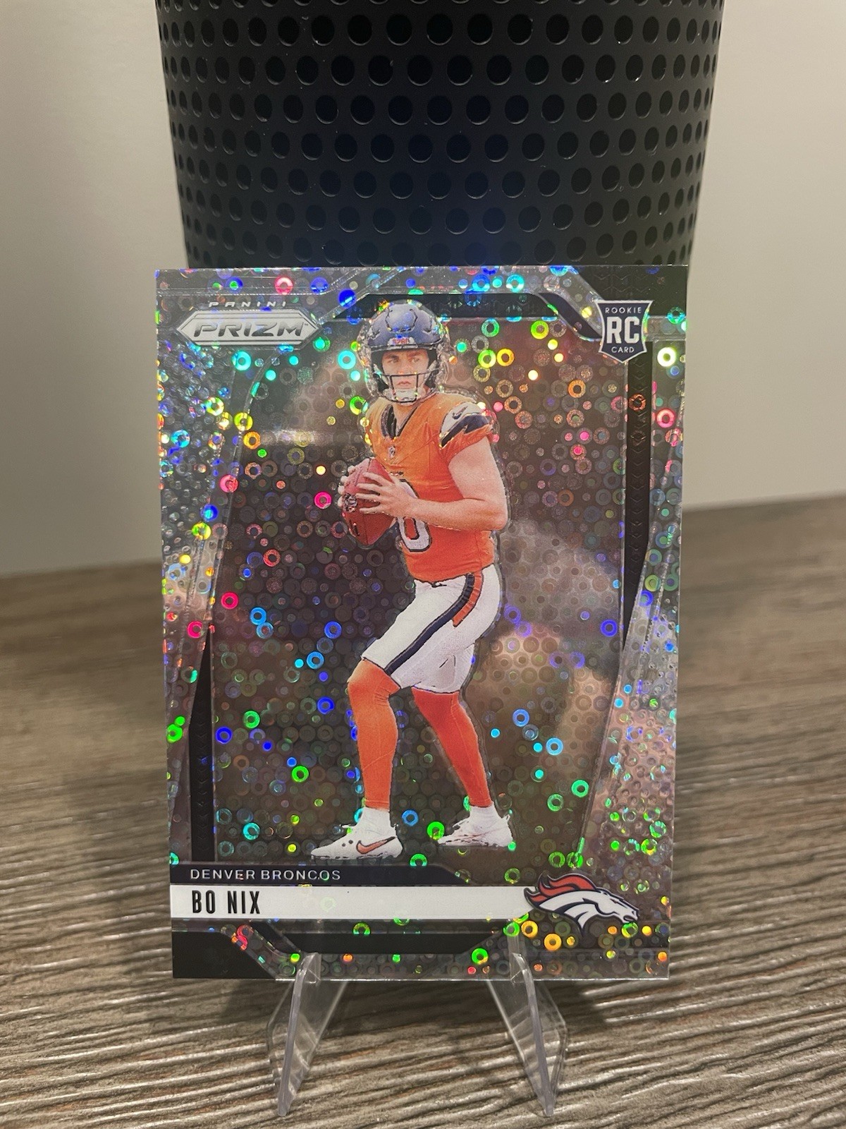 2024 Panini Prizm - Rookies Bo Nix #309 No Huddle Prizm (RC)