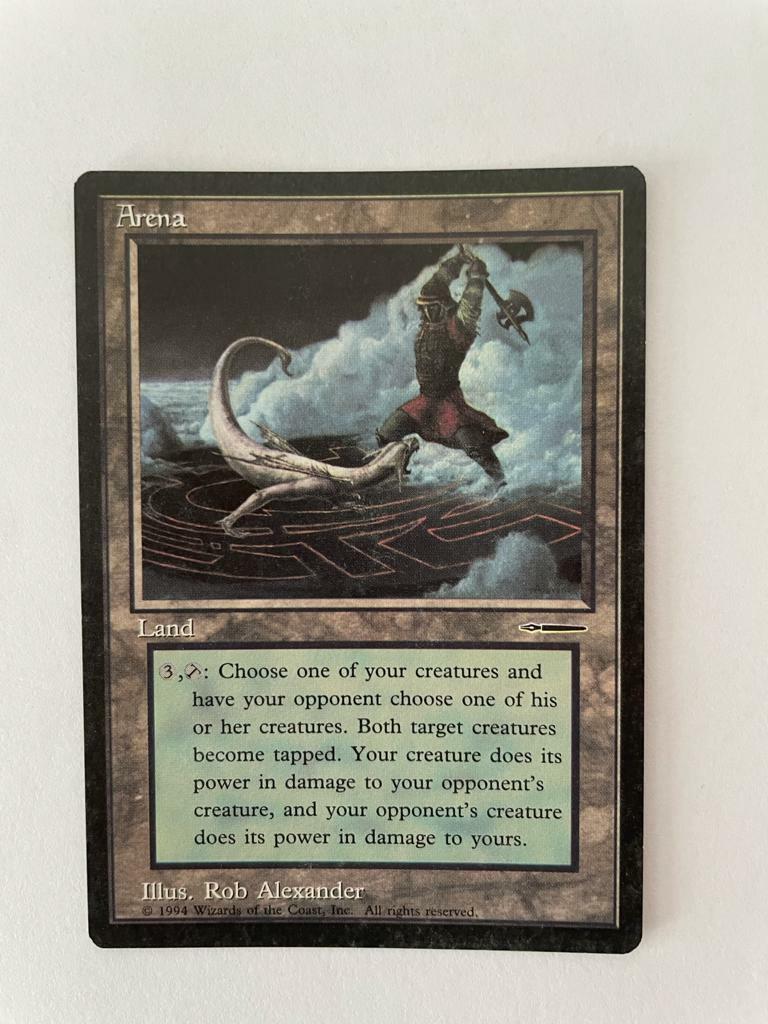 MTG PROMO ARENA NM MAGIC THE GATHERING LAND HARPER PRISM INSERT