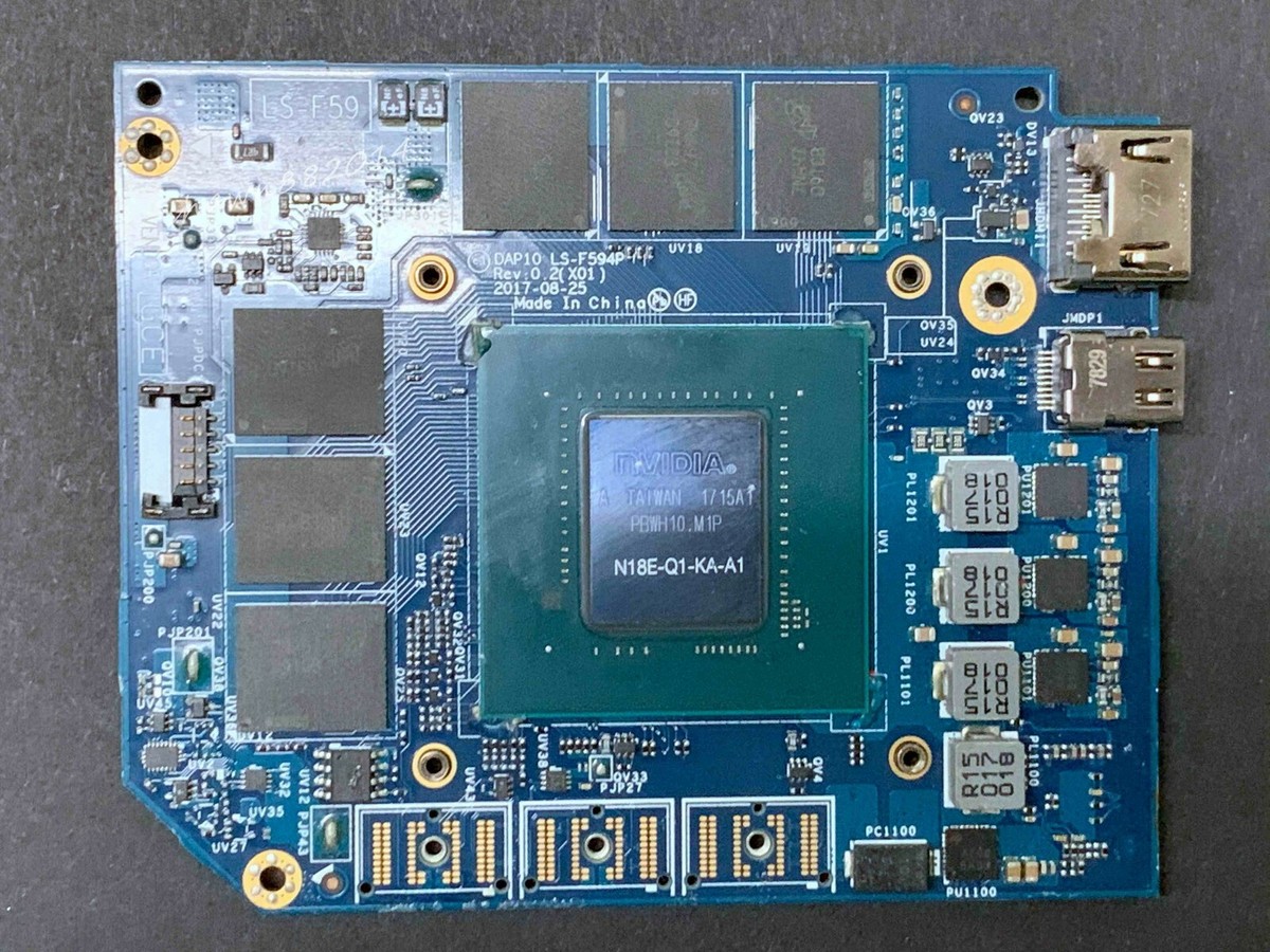 Dell Precision 7530 6GB QUADRO P3200 Video Graphics Card LS-F594P