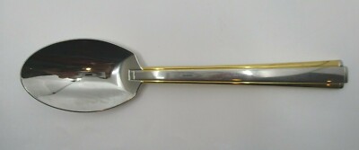 ONEIDA STAINLESS GOLDEN ETAGE PLACE/OVAL SOUP SPOON - 7 1/4'' - 02P