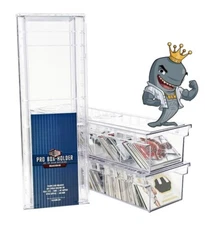 BallQube 800-card Plastic Pro Box with Dividers - FREE SHIP