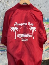 Vintage 80s Lamborghini Countach Satin Jacket Made In USA