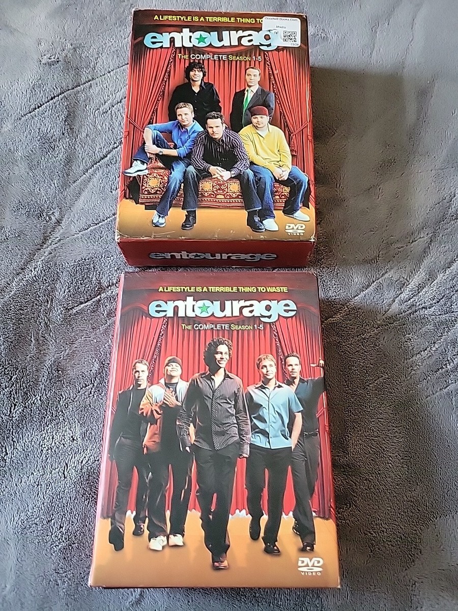 Entourage Complete Seasons 1-5 21 DVD Box Set Region 3