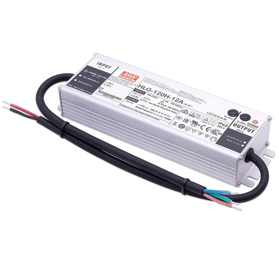 Mean Well HLG-120H-12A LED Netzteil 120W 12V 10A IP65 Schaltnetzteil CV - Bild 3 von 4