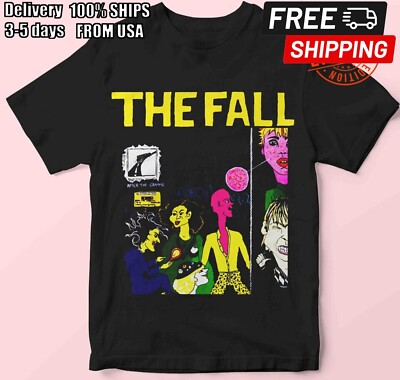 #ad The Fall Band New Grotesque Mark E Smith Shirt Classic Black Men S 5XL MU938 $30.98