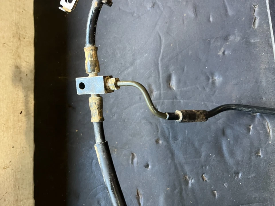 06-14 CONJUNTO DE LINHA DE FREIO DIANTEIRO HONDA TRX450ER TRX 450 TRX450R - Imagem 3 de 4