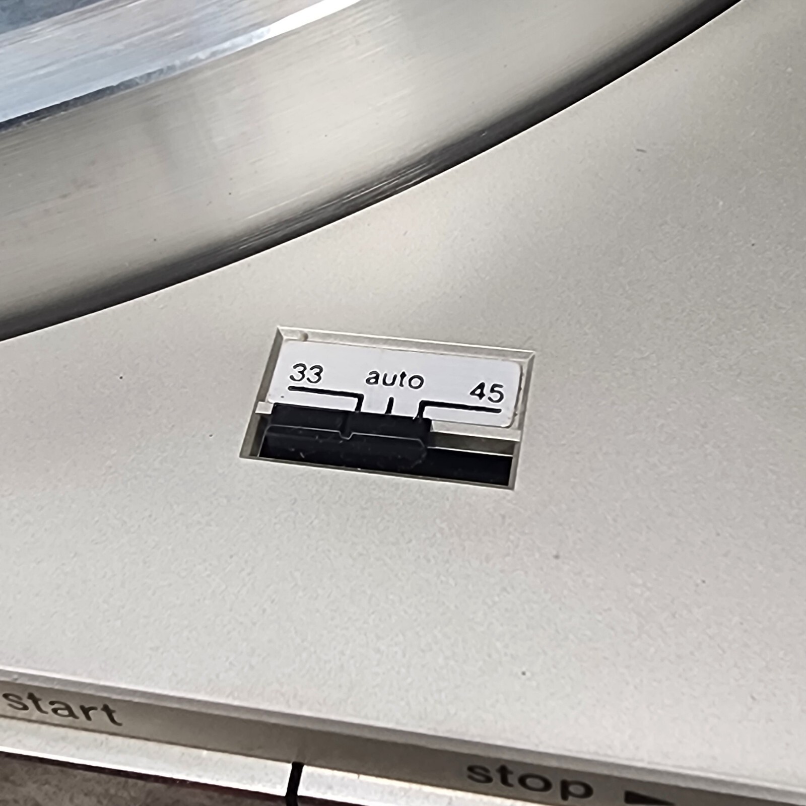 Vintage Technics SL3 Turntable Record Player Linear Tracking Belt