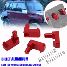 For Suzuki Geo Sidekick Soft Top Clip Roof Latch Retainer Rebuild Kit w/ Springs
