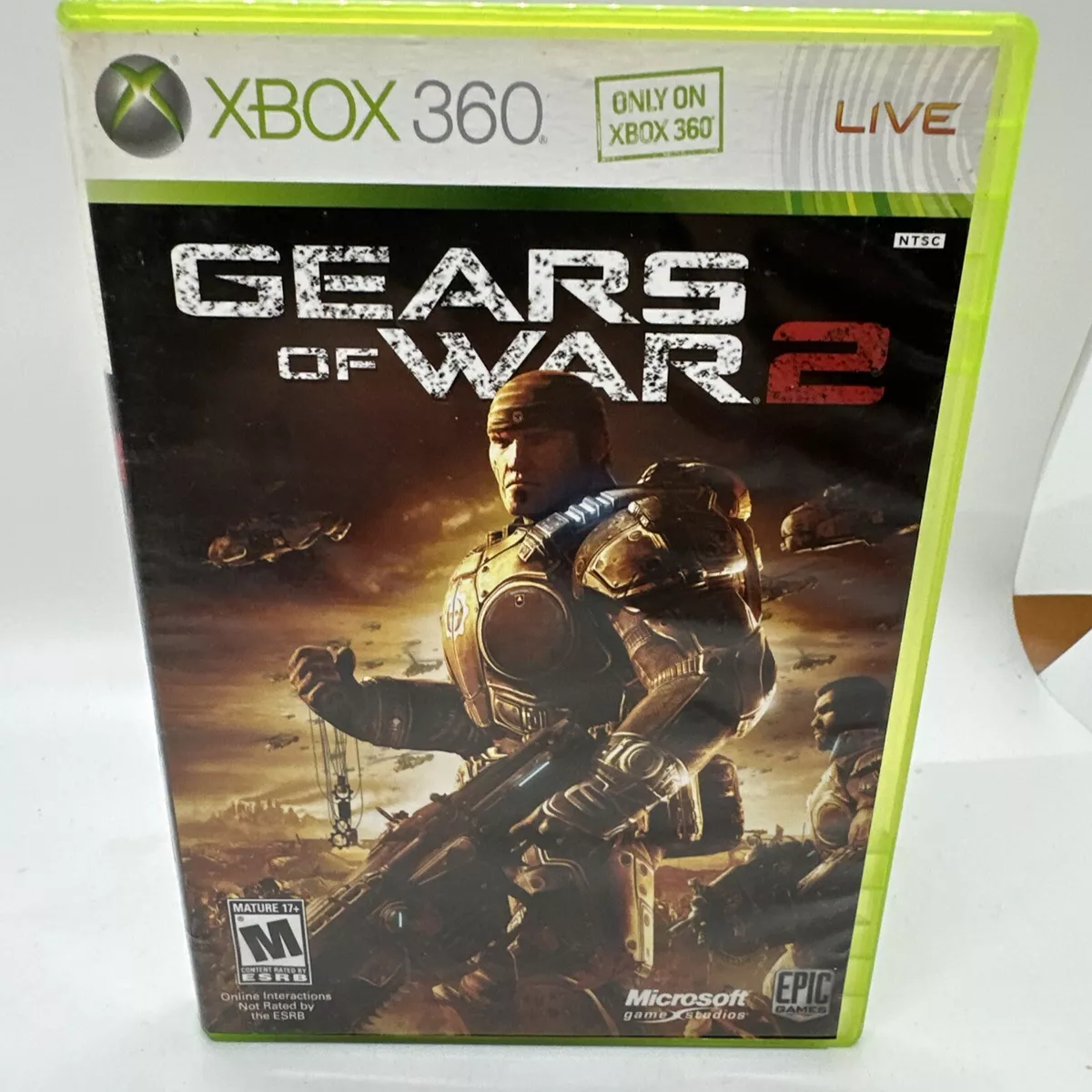 Jogo Xbox 360 Original Gears Of War 2, Jogo de Videogame Epic Games Usado  78367104