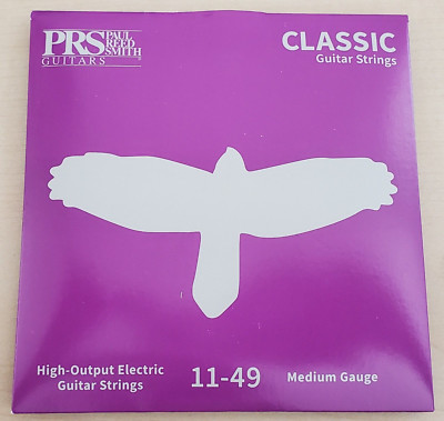 PRS Classic Strings 11-49 Nickel-plated Steel Guitar Strings Medium Guage