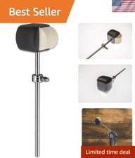 Lightweight DW Bass Drum Beater with Soft Hard Surfaces - Compact Efficient