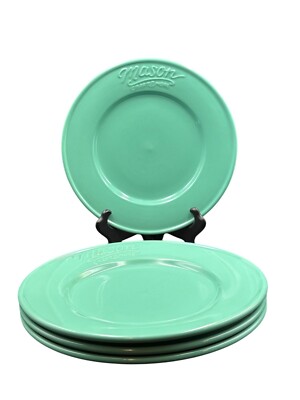 Set Of Mason Craft More Embossed Salad Plates 9