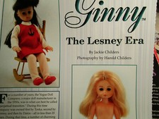 13pg LESNEY Ginny Doll History Article ERA OF / Childers