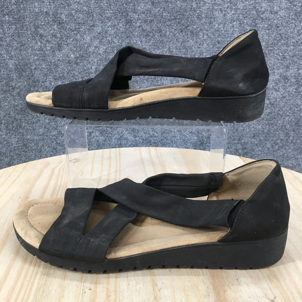 earth spirit womens crossband sandals