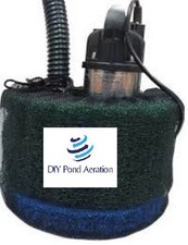 Matala Pump Defender-9" ID- Blue Matala-pond filter media-koi fish-protect-round