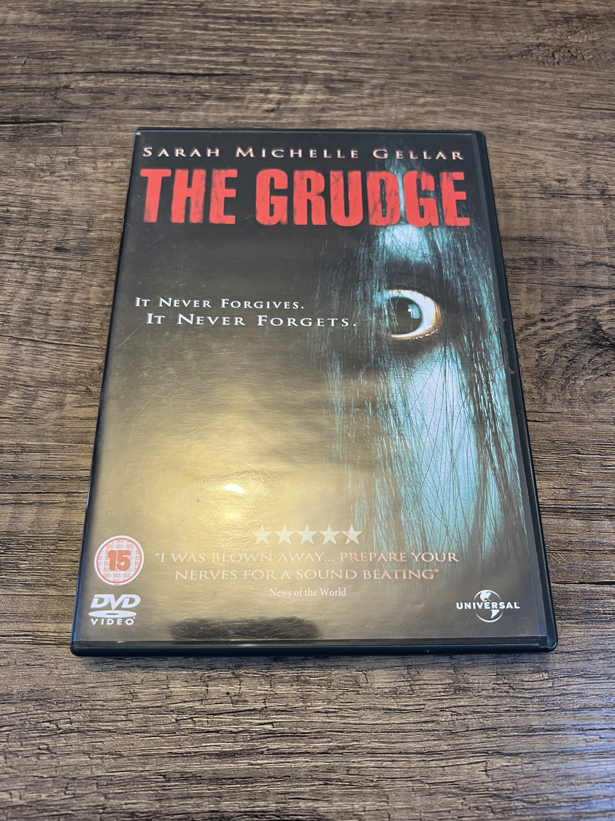 The Grudge DVD Sarah Michelle Gellar, Shimizu (DIR) cert 15 Fast and scary dvd