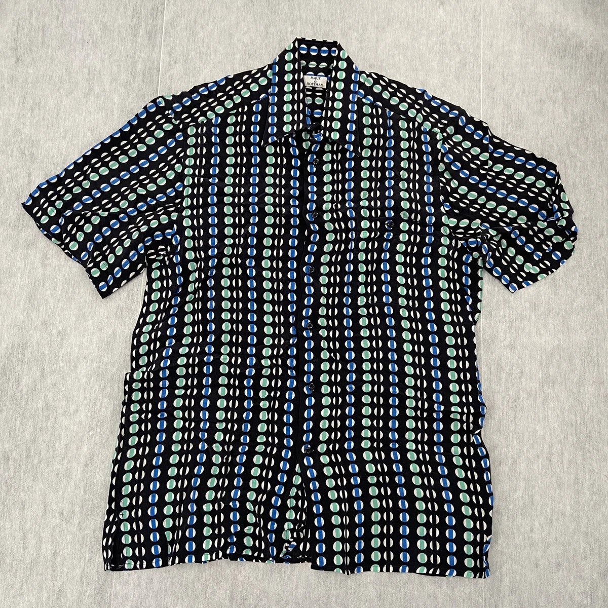 Cupro Short Sleeve Casual Button-Down Shirts for Men for sale | eBay