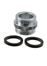 Male Thread 3/4 in.-27M x 3/4 in.-27 Chrome Aerator Adapter