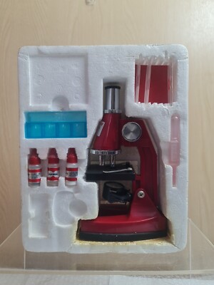Vintage Tasco 750 Leistungsmikroskop mit Discovery Kit